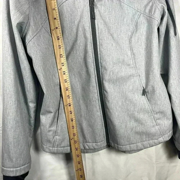 Free Country Womens Aeris 2 Super softshell jacket size medium 8-10 gray - Picture 6 of 8